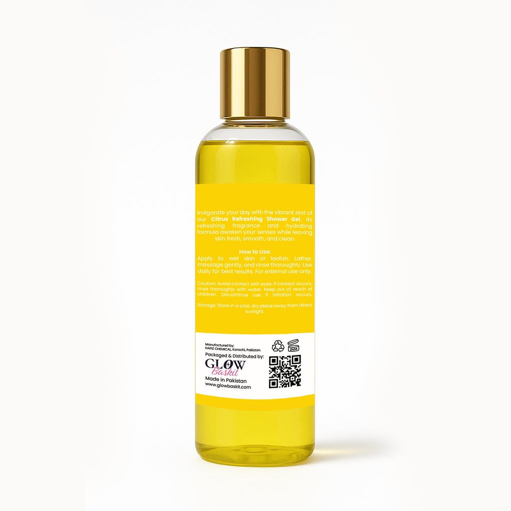Glow Skincare Citrus Shower Gel - Image 3