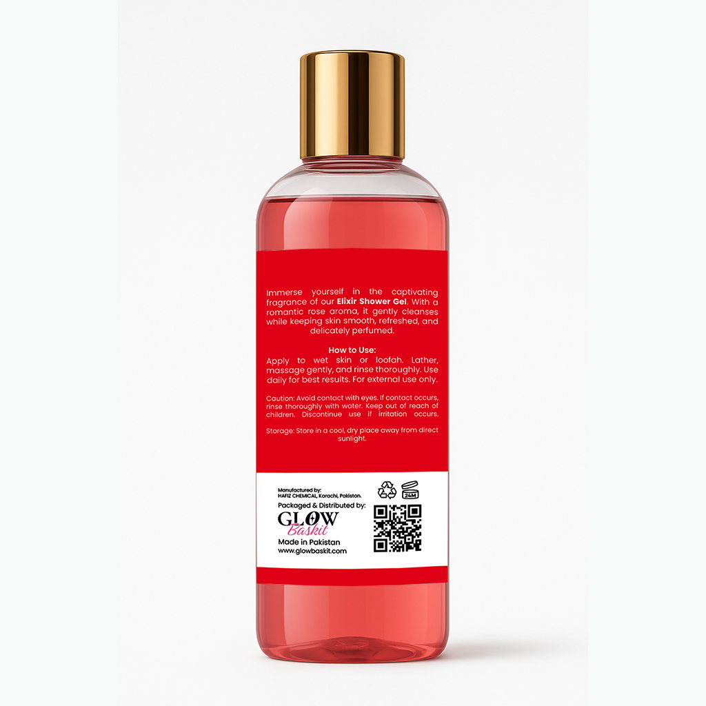 Glow Skincare Elixir Shower Gel - Image 3