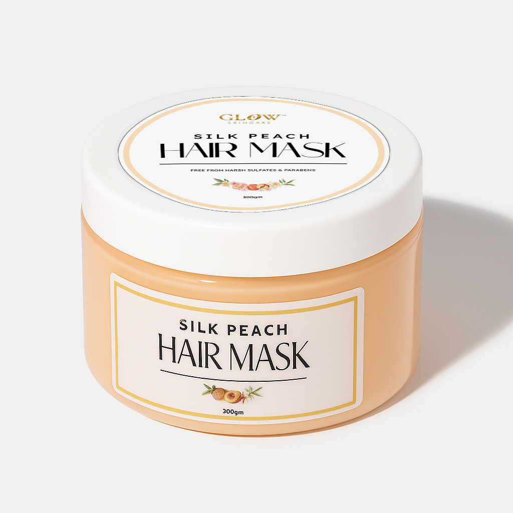 Glow Skincare Hair Mask (Peach)