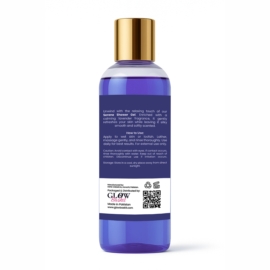 Glow Skincare Serene Shower Gel - Image 2
